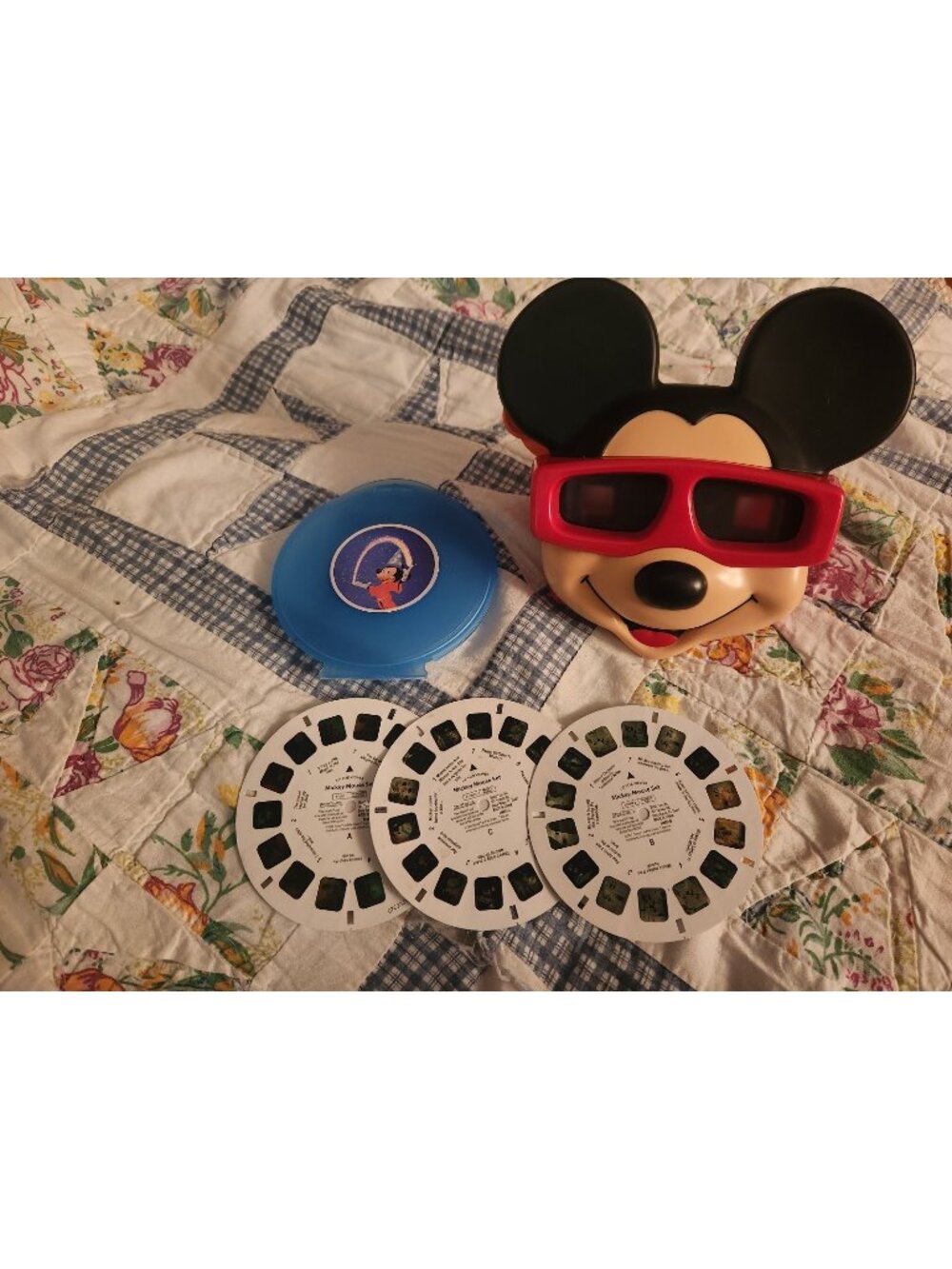 Mickey Mouse View-Master Reels Set with Viewer